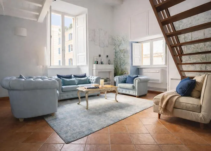 Apartament Pantheon Grand Loft, Spacious And Bright For 8 Via Dei Cestari